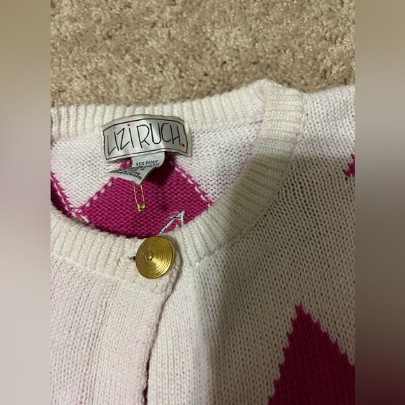 Patchwork vintage sweater Fit size USA small - Picture 3 of 10